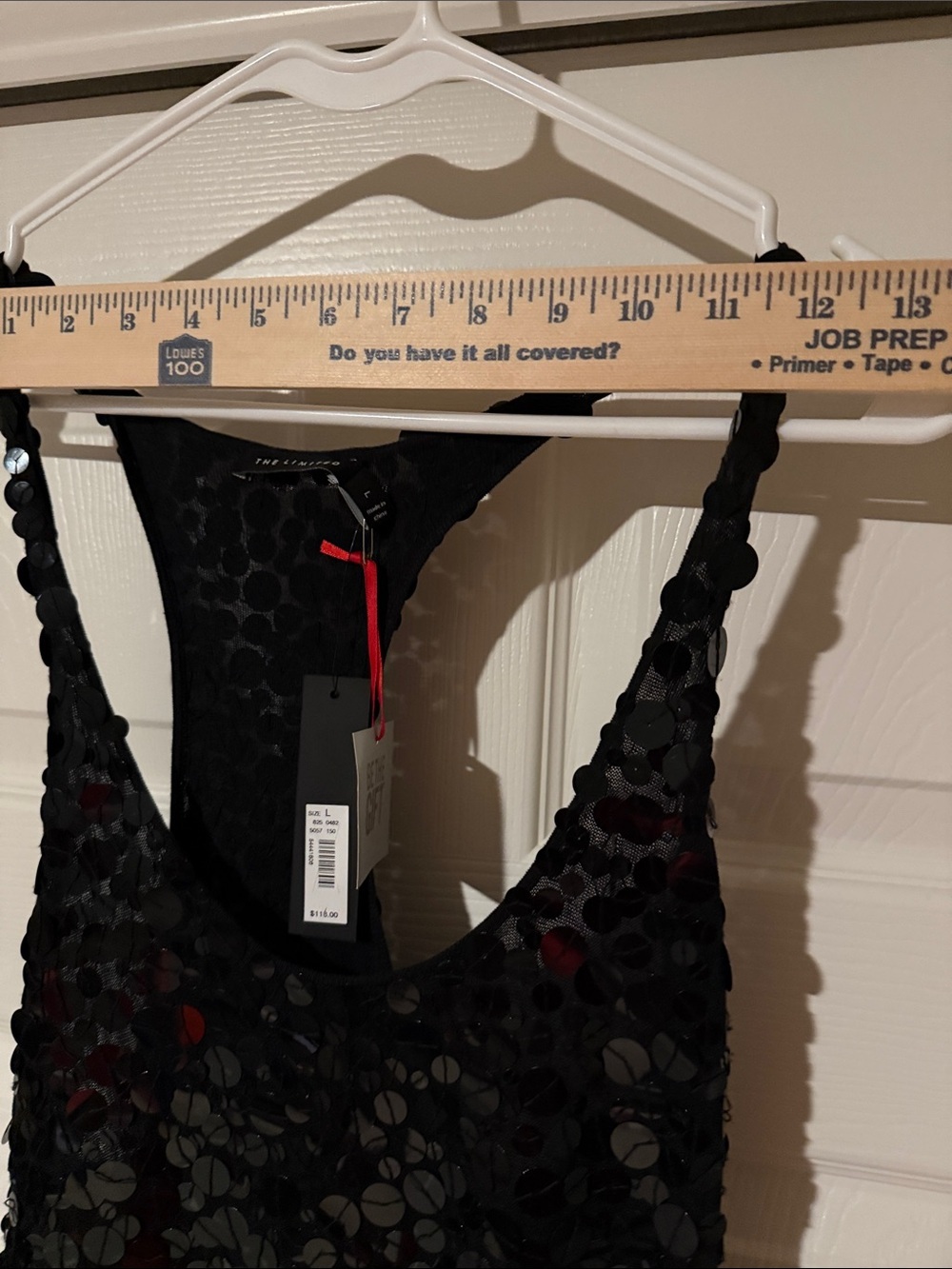 The Limited Black Sequin Tank Dress - Picture 5 of 8